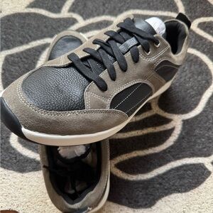 Men's Black and Gray Sneakers